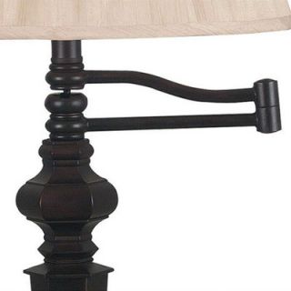 Kenroy Home Chesapeake Swing Arm Table Lamp