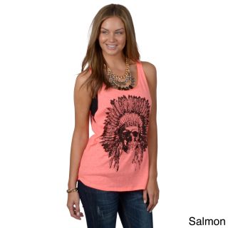 Hailey Jeans Co Hailey Jeans Co. Juniors Sleeveless Scoop Neck Graphic Print Tee Pink Size S (1  3)