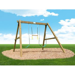 Playtime Swing Sets Sling Swing with Chain in Green