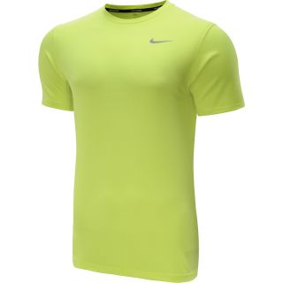 NIKE Mens Dri FIT Touch Tailwind Short Sleeve Running T Shirt   Size Xl,