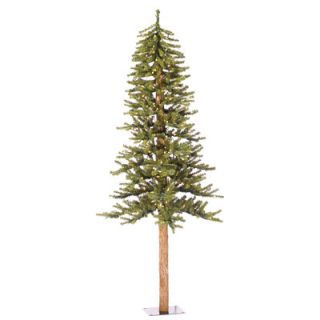 Vickerman Natural Alpine 6 Green Artificial Christmas Tree with 250