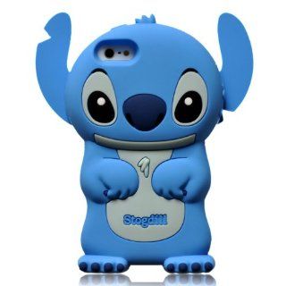 Authentic Lilo and Stitch 3D Soft Case Cover for Iphone 5 16G/32GB/64GB Xmas Gift Cell Phones & Accessories