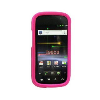 Pink Hard Snap On Cover Case for Samsung Google Nexus S 4G SPH D720 i9020 Cell Phones & Accessories
