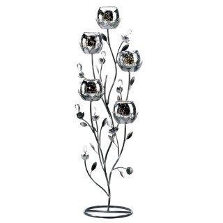 20 Wholesale Silver Tulip Tree Candelabra Wedding Centerpieces   Decorative Candle Lanterns