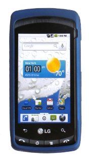 IHX Mobile Snap On Shield for LG VS740 Ally   Blue Cell Phones & Accessories