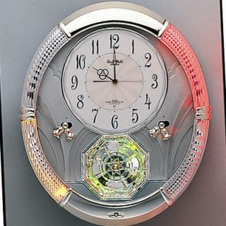 Rhythm U.S.A Inc Amazing Carina Melody Clock
