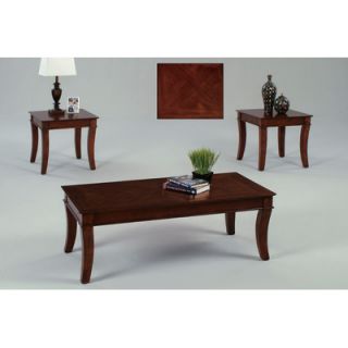 Progressive Furniture Corona 3 Piece Coffee Table Set