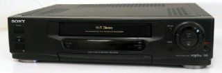 Sony SLV 740HF Video Cassette Recorder Player VCR DA Pro 4 Head Hi Fi Stereo Digital Auto Tracking Electronics