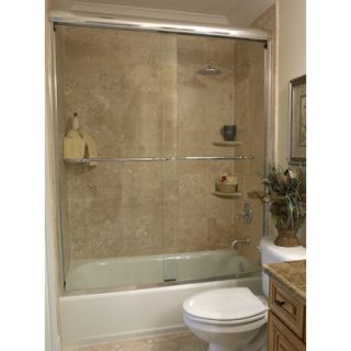 Coastal Industries 3/8 Frameless Paragon Bypass Shower Enclosure