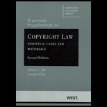 Copyright Law Statutory Supplement