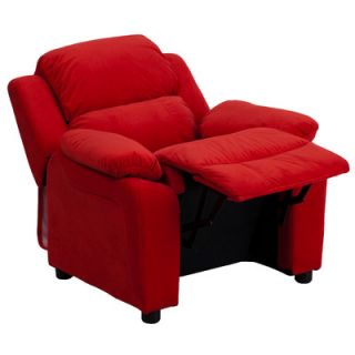 Flash Furniture Contemporary Kids Recliner with Storage Arms
