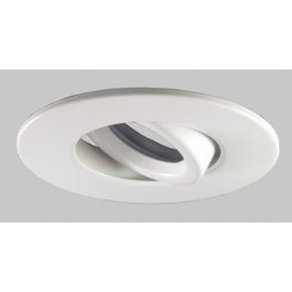 Gimbal Trim for Recessed Housing in White