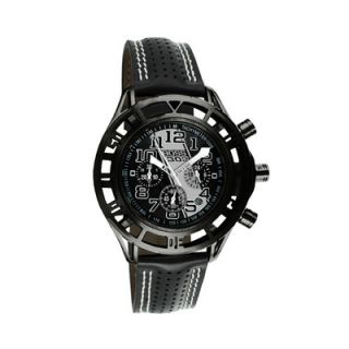 Equipe Mustang Boss 302 Mens Watch with Satin Black Case and Black