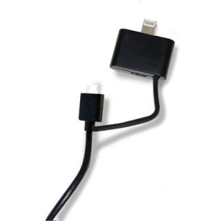 Symtek TekPower Universal USB Charge and Sync Cable with Lightning and