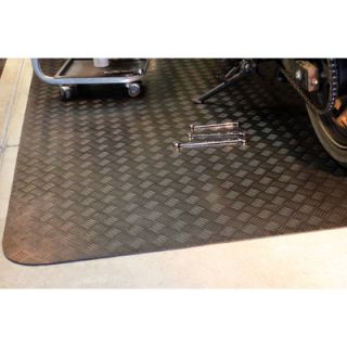 Mats Inc. Autoguard 5 x 7 Rubber Garage Protection Mat in Black