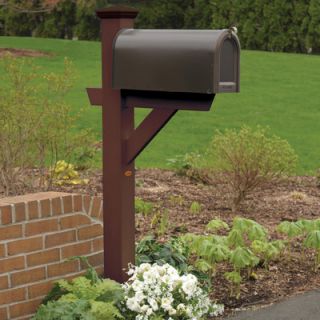 Creekvine Designs Cedar Decorative Mailbox Post