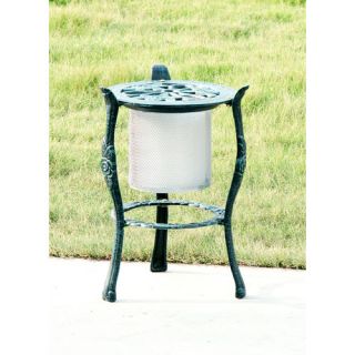 Rosette Iron Candle / Plant Stand