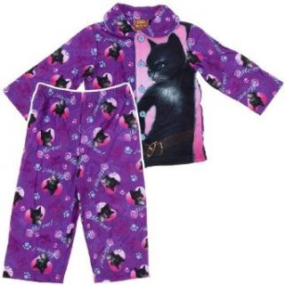 Puss in Boots Purple Pajamas for Toddler Girls Pajama Sets Clothing