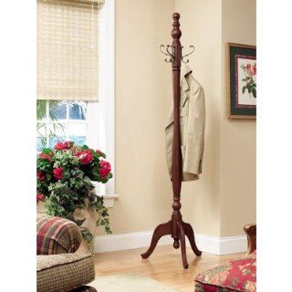 Powell English Country Aged English Brown Coat Rack   overpacked   Coat Stands