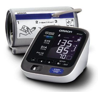 Omron 10 Plus Series Upper Arm Blood Pressure Monitor with ComFit Cuff Health & Personal Care