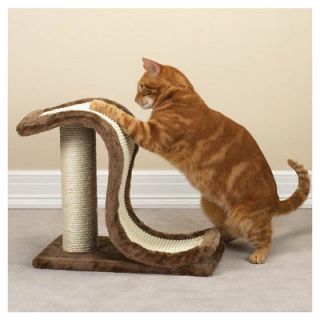 Meow Town N Slide Sisal Scratching Post in Natural