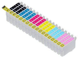 18 Pack Remanufactured Epson 98 , T098920 3 Black, 3 Cyan, 3 Magenta, 3 Yellow, 3 lightycyan, 3 lightymagenta for use with Epson Artisan 700, Artisan 710, Artisan 725, Artisan 730, Artisan 800, Artisan 810, Artisan 835, Artisan 837. Ink Cartridges for inkj