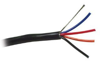 1000Ft Burial Speaker Wire Vntc;4C/16 Awg;Blk;Spool Electronics