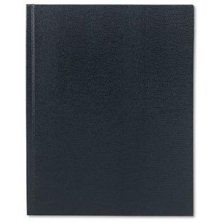 Rediform Blueline A10.82 Hardbound executive notebook, college rule, bookmark, 11x8 1/2, 150 pages, blue  Subject Notebooks 