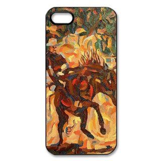 Custom Cowboy Rodeo Personalized Cover Case for iPhone 5 5S LS 727 Cell Phones & Accessories
