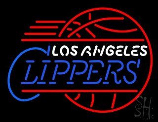 Los Angeles Clippers NBA Outdoor Neon Sign 24" Tall x 31" Wide x 3.5" Deep  Business And Store Signs 