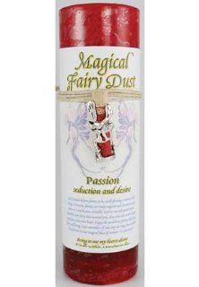 Passion Pillar Candle with Fairy Dust Necklace 