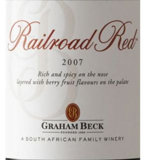 2007 Graham Beck Railroad Red 750 mL Wine