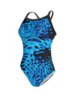 Waterpro Cyclone Lycra Female  Athletic One Piece Swimsuits  Sports & Outdoors