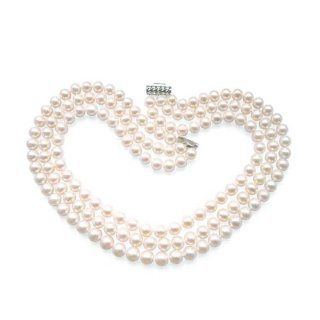 Blue Pearls   Jacky Kennedy's famous Pearl Necklace    BPS 1007 O Pearl Strands Jewelry
