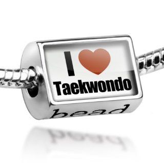 Beads "I Love Taekwondo"   Pandora Charm & Bracelet Compatible NEONBLOND Jewelry & Accessories Jewelry