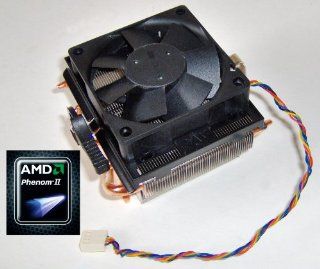 AMD Socket AM3+/AM3/AM2+/AM2/FM1/1207/939/940/754 Copper Base/Aluminum Heat Sink & 2.75" Fan w/Copper Heatpipes & 4 Pin Computers & Accessories
