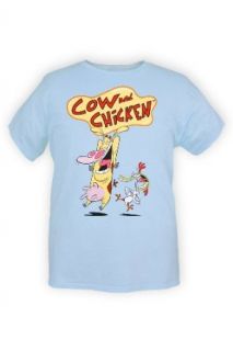 Cartoon Network Cow And Chicken Character T Shirt Size  Large Clothing
