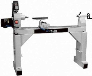 DELTA 46 755X 16 Inch Swing by 42 Inch between Centers 2 Horsepower Variable Speed Woodworking Lathe, 230 Volt 1 Phase   Power Wood Lathes  