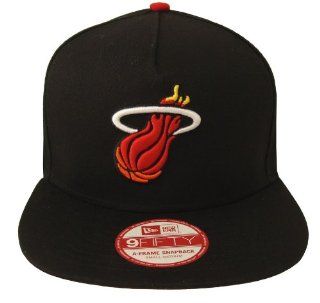 Miami Heat Retro New Era Flip Up Snapback Cap Hat 