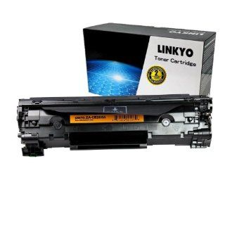 LINKYO Compatible HP 85A (CE285A) Black Toner Cartridge for LaserJet Pro M1139, M1212NF, M1217NFW, P1102W, P1315NW Electronics