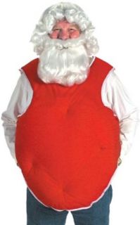 Santa Claus Suit Belly Stuffer (Red) Adult Costume Accessory Clothing