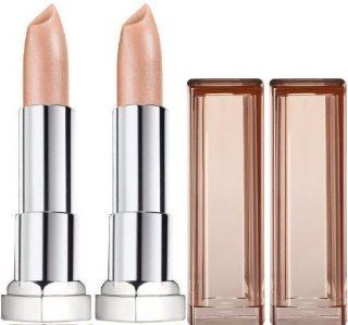 Color Sensational Lipstick #735 CHAMPAGNE SHIMMER (PACK OF 2) by MAYBELLINE  Beauty