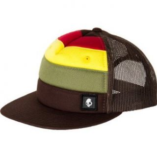 Skullcandy Retro Quilted Trucker Hat Rasta, One Size at  Mens Clothing store Baseball Caps