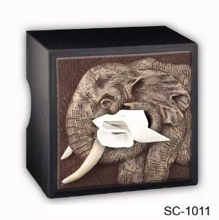 Caravelle Designs SC 1011 Elephant Tissue Box Cover   Toilet Paper Holders