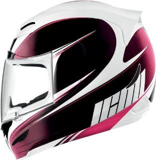 2013 Icon Airmada Women's Motorcycle Helmets   Salient   Pink   2X Small Automotive