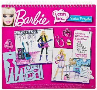 Barbie "I can be" Sketch Portfolio Toys & Games