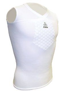 McDavid Hexpad Sternum Shirt, White, XX Large Sports & Outdoors