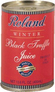 Roland Pure Winter Truffle Juice, 13.6 Ounce Can  Truffles Mushrooms  Grocery & Gourmet Food