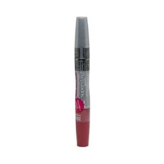 (2 Pack) Maybelline SuperStay Lipcolor (16 Hour Color + Conditioning Balm) 762 Wildberry  Lip Glosses  Beauty