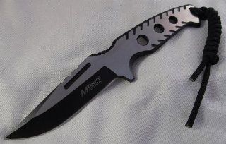 762 All Satin Polish Fixed Blade  Fixed Blade Camping Knives  Sports & Outdoors